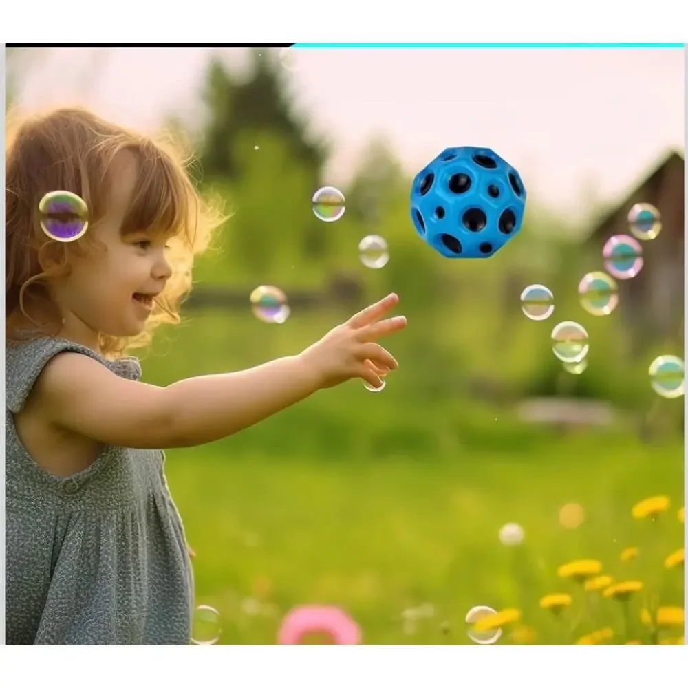 Super Bouncing Ball,Children's Super Hot, Easy to Grasp Indoor and Outdoor Games